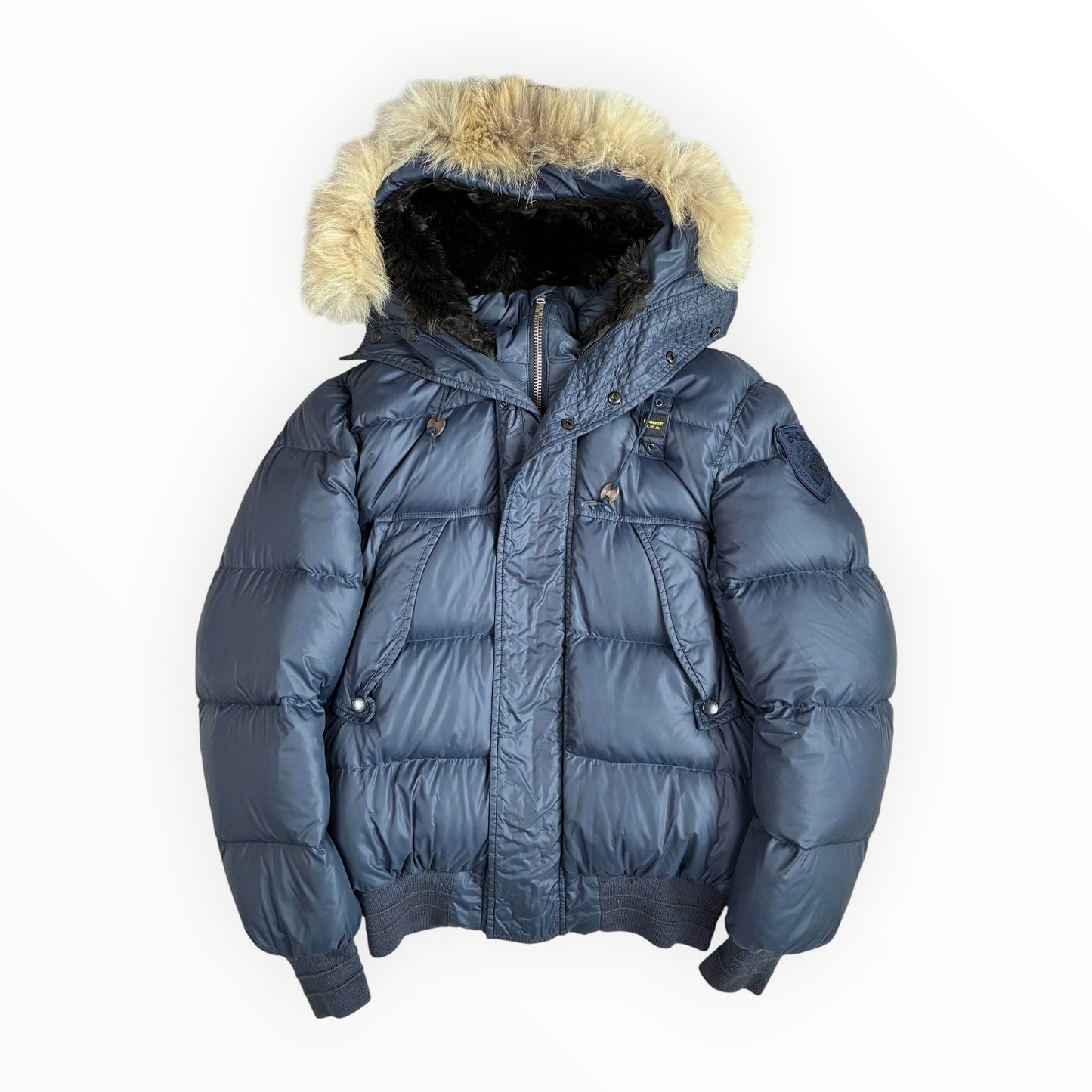 Blauer Damen Daunenjacke