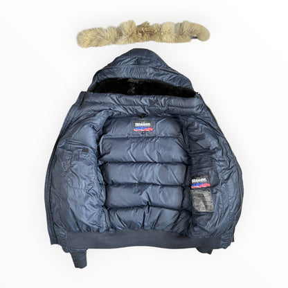 Blauer Damen Daunenjacke